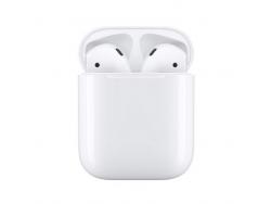 Apple AirPods V2 Auriculares Inalambricos Bluetooth - 2 Microfonos con Tecnologia Beamforming - Control Tactil - Autonomia hasta 5h