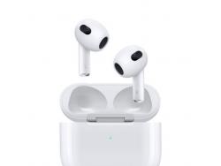 Apple AirPods 3ª Generacion Auriculares Inalambricos Bluetooth - 2 Microfonos - Control Tactil - Autonomia hasta 6h