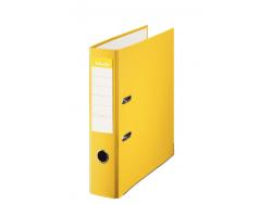 Esselte Archivador de Palanca - Formato Folio - Lomo 75mm - Capacidad para 500 Hojas - Color Amarillo