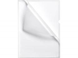 Esselte Caja de 100 Dossiers Uñero - Formato Folio - PVC Flexible - Grosor 110 Micras - Color Transparente