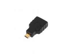 Aisens Adaptador HDMI a Micro HDMI - A Hembra-HDMI D/Macho para Tablet o Camara digital - Color Negro