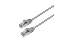 Aisens Cable de Red Latiguillo RJ45 Cat.6 FTP AWG24 - 10m - 10/100/1000 Mbit/s - Color Gris