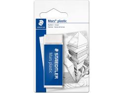 Staedtler Mars Plastic 526 50 Goma de Borrar - Plastico - Alta Precision - Color Blanco
