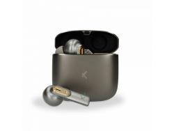 Ksix Spark Auriculares Inalambricos con Microfono Bluetooth 5.2 - Dual Mic con Cancelacion de Ruido y Sonido Lossless HD - Autonomia hasta 7h - Control Tactil - Compatibles con Asistente de Voz