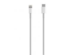 Aisens Cable Lightning a USB-C USB 2.0, Lightning/M-USB-C/M - 0.5m - Color Blanco