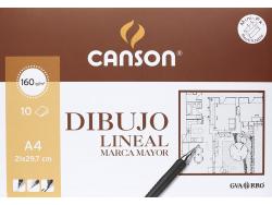 Canson Guarro Minipack de 10 Hojas - Marca Mayor - 21x29.7 - 160g - Color Blanco