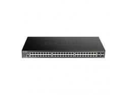 D-Link Switch Semigestionable 48 Puertos Gigabit + 4 Puertos SFP 10G