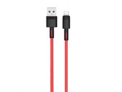 XO Cable NBQ166 Carga Rapida USB - Tipo C - 5A - 1m - Color Rojo