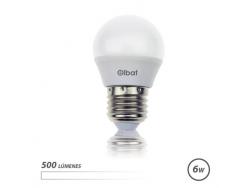Elbat Bombilla LED G45 - 6W - 500lm - E27 - Luz Blanca