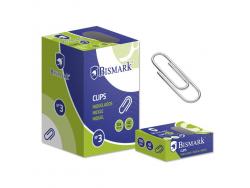 Bismark Pack de 100 Clips Nº3 42mm - Niquelados