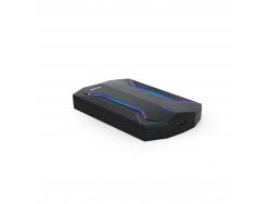 Tooq Caja Externa Gaming para Discos de 2,5” HDD/SSD - Color Negro