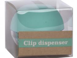 Apli Fluor Collection Dispensador de Clips - Ø 70x60 mm - Tapa Magnetica 