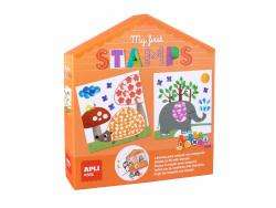 Apli Myfirststamps - Sellos para Niños - Diseños Variados y Divertidos - Faciles de Usar