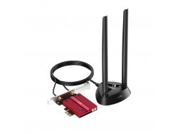 Cudy WE4000 Adaptador de Red PCI-e AX5400 WiFi 6  Tri-Banda - Bluetooth 5.2 - 2 Antenas Externas