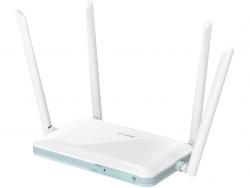 D-Link Eagle Pro AI N300 WiFi Smart Router - Hasta 300Mbps - 4 Puertos LAN 10/100Mbps y 1 Puerto WAN 10/100Mbps - 4 Antenas Externas