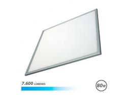 Elbat Panel LED 60x60 80W 7600LM - Luz Fria - Ahorro de Energia - Larga Vida Util - Facil Instalacion - Color Blanco