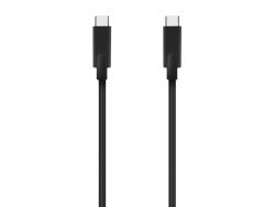 Aisens Cable USB 3.2 GEN1 5GBPS 4K@60Hz 3A 60W E-Marker - Tipo USB-C/M-USB-C/M - 5.0m - Color Negro