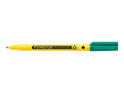 Staedtler 307 Noris Writing Pen Rotulador de Punta Fina - Trazo 0.6mm Aprox - Tinta Base de Agua - Cuerpo Fabricado en un 97% de Plastico Reciclado - Color Verde