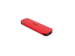 Tooq Caja Externa M.2 NVME USB3.1 Gen2 Aluminio - Color Rojo