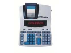 Ibico 1491X Calculadora Profesional Termica 14 Digitos - Pantalla LCD 2 Colores - Impresion en Negro - Velocidad 10 Lineas por Segundo