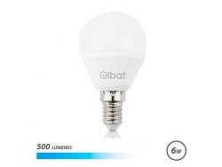 Elbat Bombilla LED G45 - 6W - 500Lm - E14 - Luz Blanca