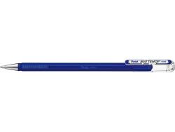 Pentel Mattehop Boligrafo de Bola - Punta 1mm - Trazo 0.5mm - Tinta de Gel Opaca - Fabricado con 55% de Materiales Reciclados - Color Azul