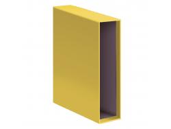 Dohe Archicolor Funda para Archivador de Palanca - Formato Folio - Carton Forrado - Color Amarillo