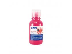 Milan Botella de Tempera 125ml - Tapon Dosificador - Secado Rapido - Mezclable - Color Rosa Fluo