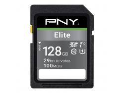 PNY Elite Tarjeta SDXC 128GB U1 V10 Clase 10
