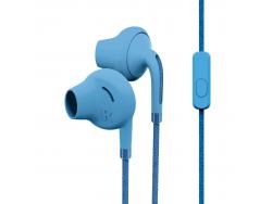 Energy Sistem Auriculares Style 2+ - Graves Profundos - Microfono - Control de Conversacion - Doble Longitud - Color Azul