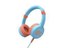Energy Sistem Lol&Roll Pop Kids Auriculares - Compartir Musica - Cordon Desmontable - 85 Db Limite de Volumen - Microfono - Color Azul