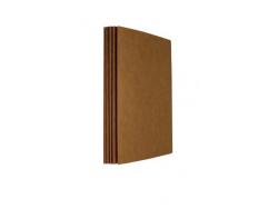 Mariola Pack de 50 Subcarpetas Kraft 200gr - Formato Folio - Ranura para Fastener - Color Marron