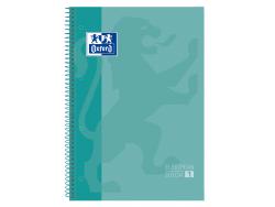 Oxford School Classic A4+ Europeanbook - Tapa Extradura - 80 Hojas - Color Ice Mint