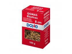 Dohe Gomas Elasticas - Longitud 8cm - Fabricadas en Latex de Gran Resistencia y Elasticidad - Caja de 100gr