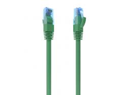 Aisens Cable de Red Latiguillo RJ45 Cat.6 UTP AWG26 CCA - 25cm - Color Verde