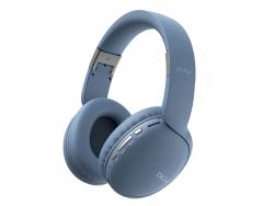 DCU Tecnologic Auriculares Bluetooth Plegables Soundpro - Conexion Bluetooth V5.0 - Altavoces 40mm - Bateria 400Mah - 15h de Uso- Disfruta de la Musica en Cualquier Lugar - Color Azul