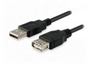 Equip Cable Alargador Usb-A Macho A Usb-A Hembra 2.0 3M