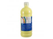 Milan Botella De Tempera - 1000Ml - Tapon Dosificador - Secado Rapido - Mezclable - Color Amarillo Limon