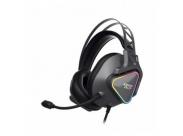 Keepout Hxpro+ Auriculares Gaming Con Microfono Flexible Usb 2.0 - Sonido 7.1 - Iluminacion Rgb - Diadema Ajustable - Altavoces De 53Mm - Cable De 2M - Color Negro