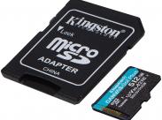 Kingston Tarjeta Micro Sdxc 512Gb Uhs-I U3 V30 Clase 10 170Mb/S Canvas Go Plus Con Adaptador
