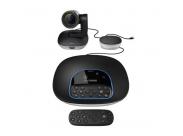 Logitech Group Sistema De Videoconferencias Webcam Hd 1080P - Usb 2.0 - Zoom 10X - Microfonos Integrados - Enfoque Automatico - Hasta 20 Personas - Color Negro