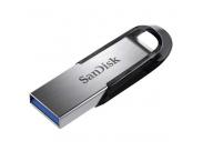 Sandisk Ultra Flair Memoria Usb 3.0 256Gb - Hasta 150Mb/S De Transferencia - Diseño Metalico - Color Acero/Negro (Pendrive)
