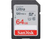 Sandisk Ultra Tarjeta Sdxc 64Gb Uhs-I Clase 10 120Mb/S