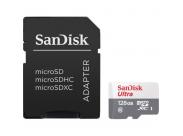 Sandisk Ultra Tarjeta Micro Sdxc 128Gb Uhs-I U1 Clase 10 100Mb/S + Adaptador Sd