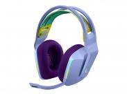 Logitech G733 Auriculares Gaming Inalambricos Dts 7.1 Con Microfono - Tecnologia Lightspeed - Iluminacion Rgb - Autonomia Hasta 29H - Microfono Extraible - Almohadillas Acolchadas - Controles En Auricular - Color Violeta