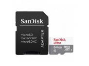 Sandisk Ultra Tarjeta Micro Sdxc 64Gb Uhs-I U1 Clase 10 100Mb/S + Adaptador Sd