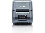 Brother Rj-2050 Impresora Termica Portatil De Tickets Wifi Usb Bluetooth Mfi - Resolucion 203Ppp - Velocidad 152Mms - Color Gris