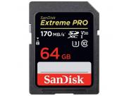 Sandisk Extreme Pro Tarjeta Sdhc 64Gb Uhs-I V30 Clase 10 170Mb/S