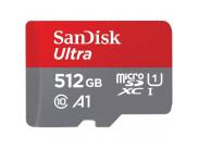 Sandisk Ultra Tarjeta Micro Sdxc 512Gb Uhs-I U1 A1 Clase 10 120Mb/S + Adaptador Sd