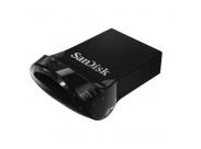 Sandisk Ultra Fit Memoria Usb 256Gb - 3.1 Gen 1 - 130Mb/S En Lectura - Color Negro (Pendrive)